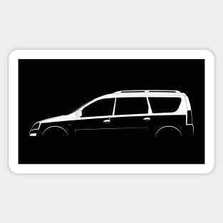 Lada Largus Silhouette Sticker